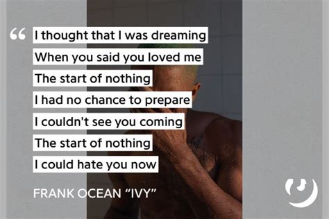 frank ocean first love song